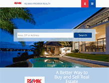 Tablet Screenshot of premier-realty.com